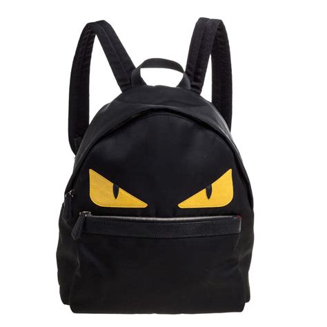 how to spot fake fendi monster backpack|fendi backpack with eyes.